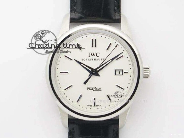 MIROTIME 0401 Timeless Big Pilot Real PR IW500901 ZF 1:1 Best Edition On Black Leather Strap A 7340